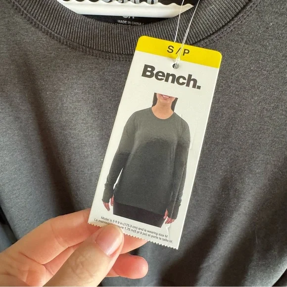 Bench Active Gray Sweater - Picture 2 of 5